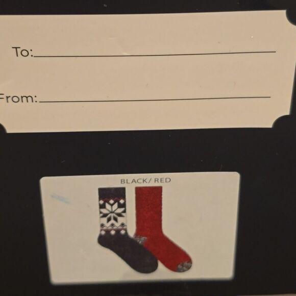 Cuddl Duds 2-Pair Crew Sock Lounge Socks Box Set - Picture 4 of 4